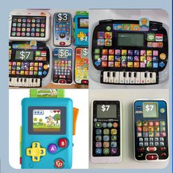 VTech & Fisher-Price Learning Toys – $3–$7 Each