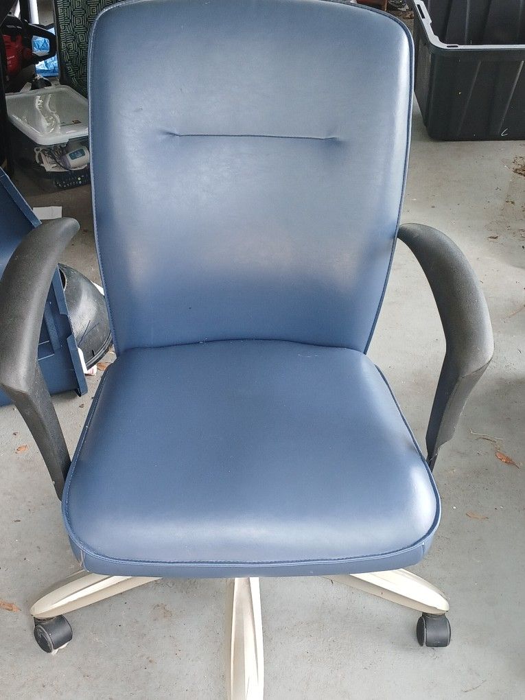 Leather Chair,new Just Wrong Base