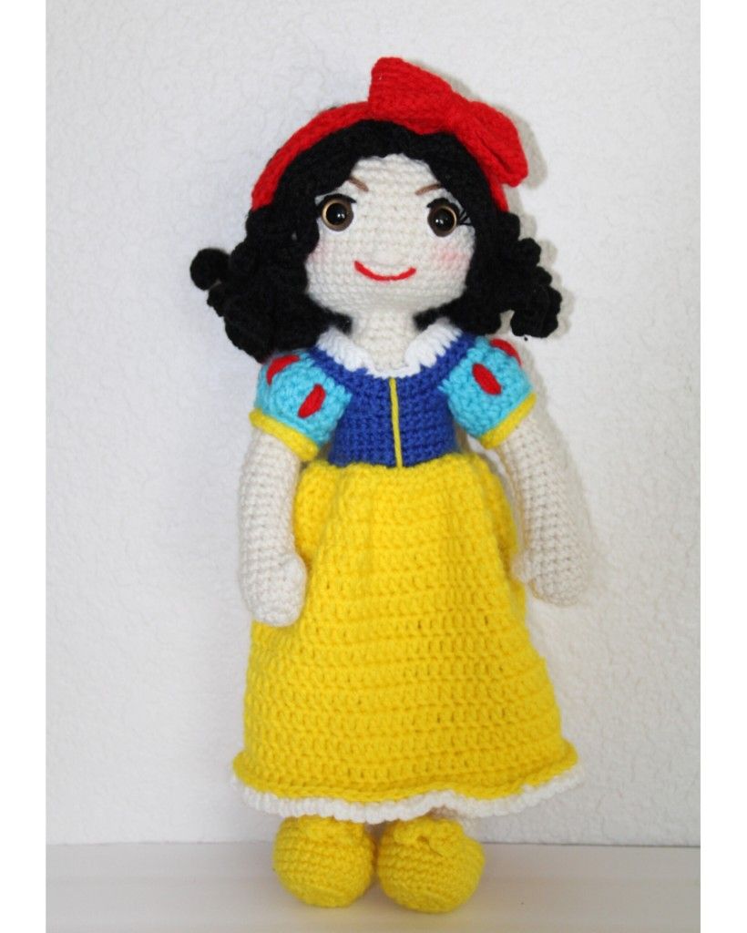 Snow Blancanieves Amigurumi Muñeca Blanca Nieves Amigurumi - Main Image