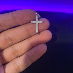 Iced Out Cross 