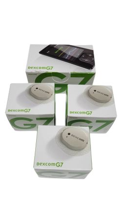 Dexcom G7 Continuous Glucose Monitoring Bundle - 1 Receiver & 3 Sensors - Brand New