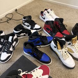 $240 For 8 Pairs Of Shoes Obo Like New 
