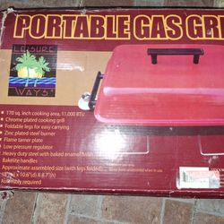 portable gas grill