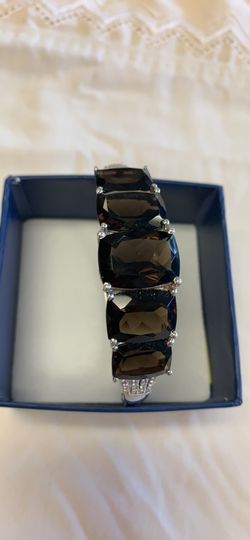 Brazilian Smoky quartz bracelet.