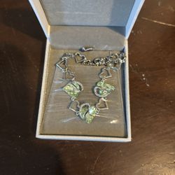 Leafael Infinity Love Heart Link Visit Bracelet w Birthstone Crystal,...