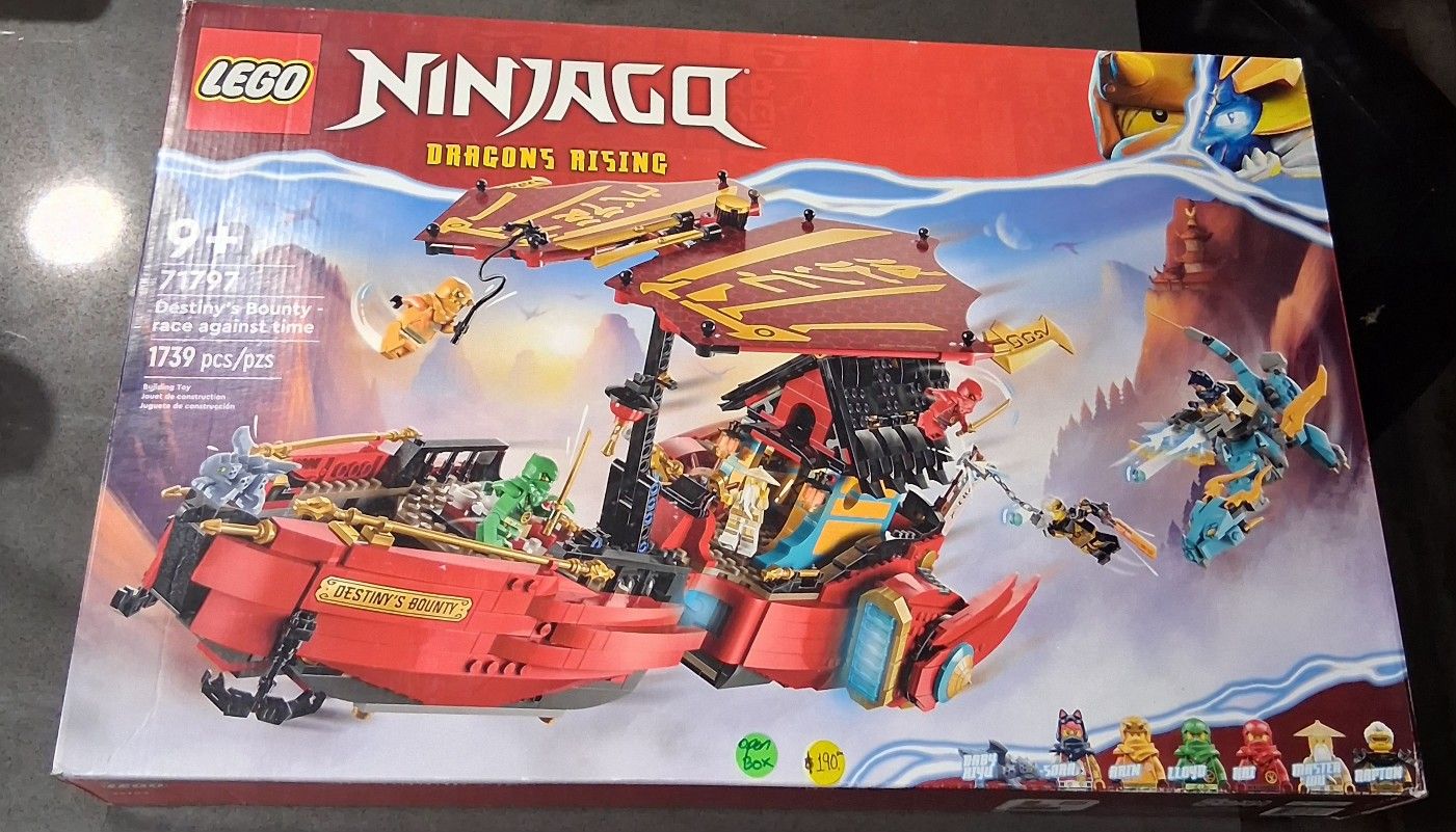 LEGO Ninjago open box sealed bags