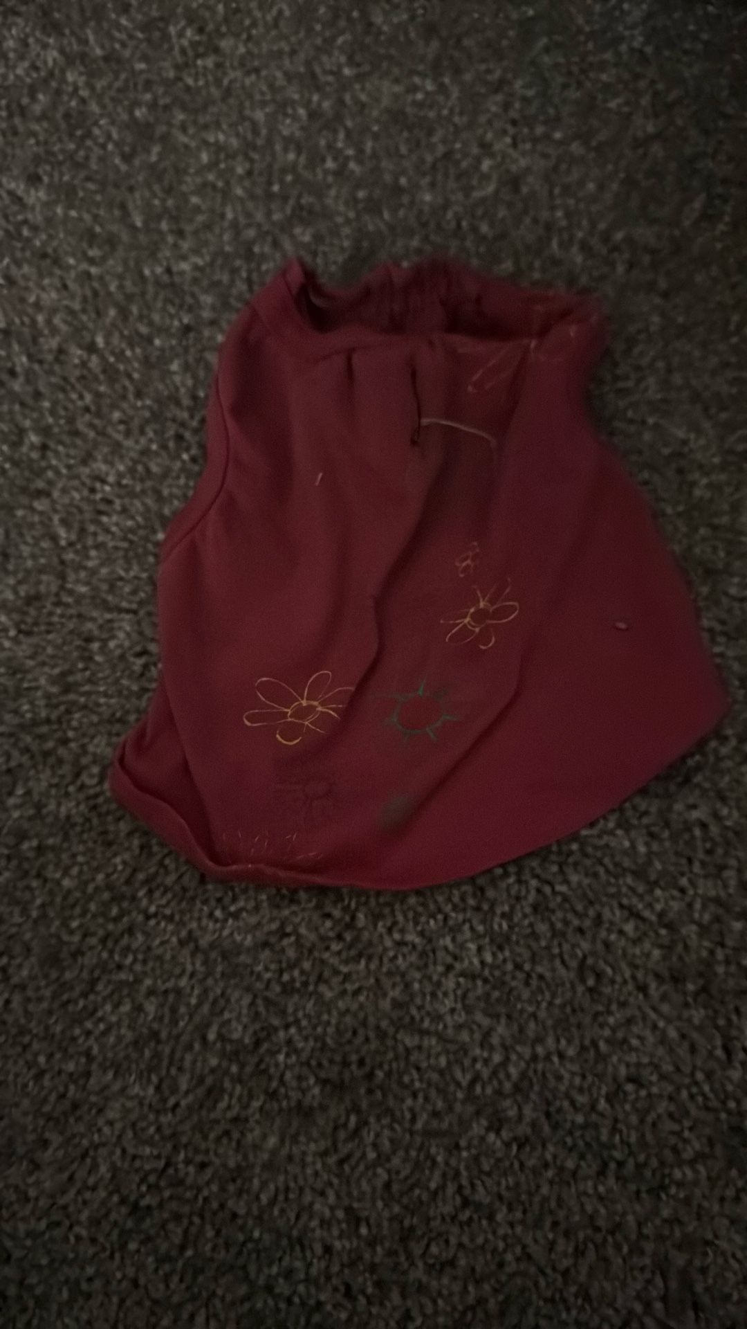 Pink And Flowers Tank Top For Dogs