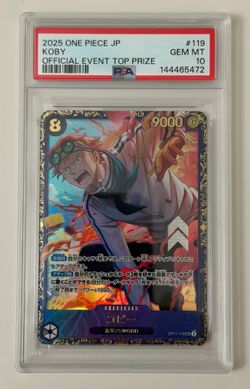 2025 One Piece KOBY OP11-119 SEC Official Event Top Prize Japanese