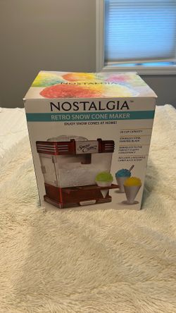 Nostalgia Retro Snow Cone Maker 