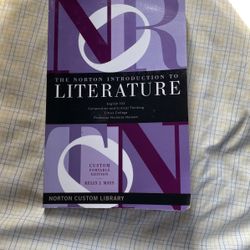The Norton Introduction To Literature