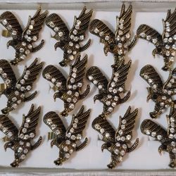 Fashion Rings Adjustable & (Non Adjustable) 12 Rings Per Set New In Package 