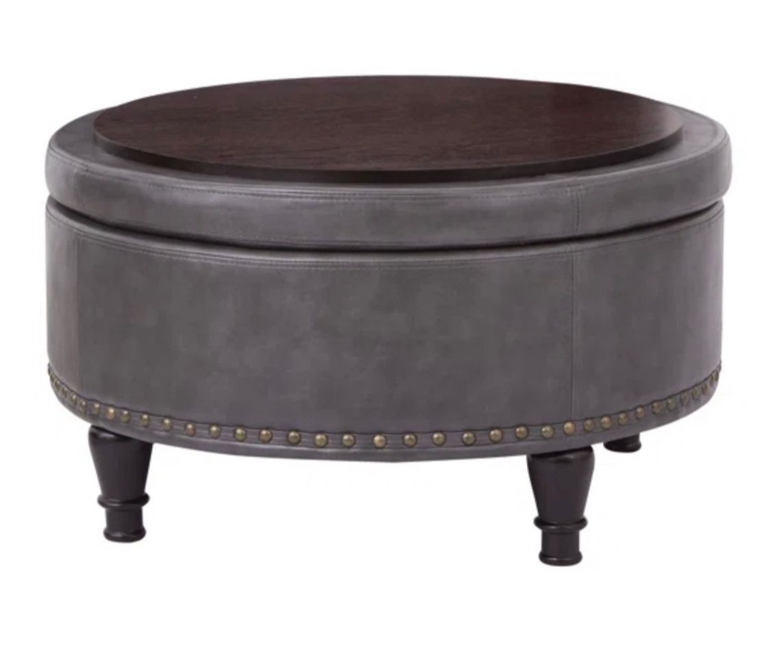 Ottoman Leather