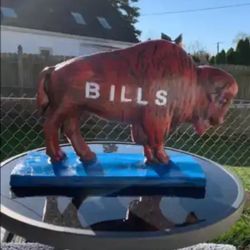 Bills Buffalo Statue