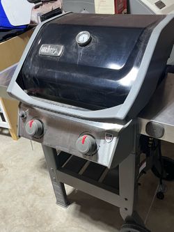 Weber Spirit GS4 II E-210 BBQ Grill Asador Propane Gas LP Barbecue Black Silver Red