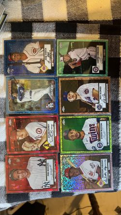 Mlb Numbered Cards