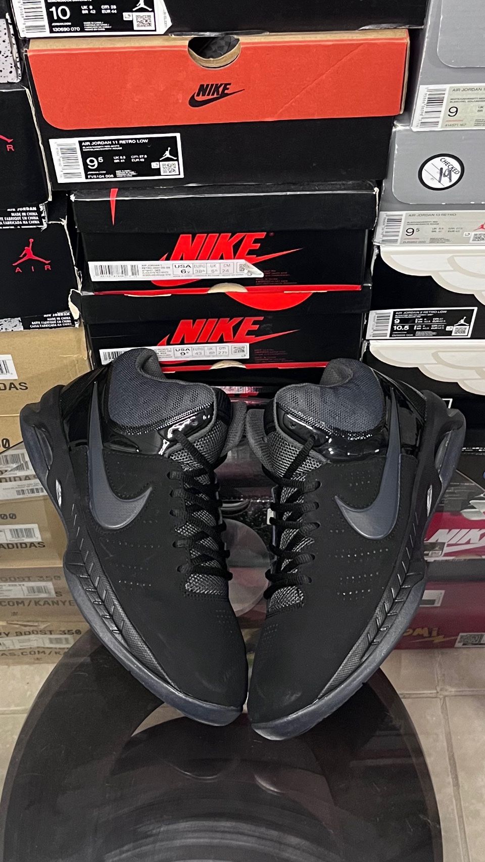 nike air visi pro 6 nbk black anthracite