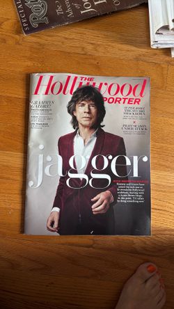 Mick Jagger Hollywood Reporter Jan 2014