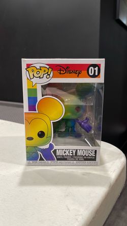 Funko POP! MICKEY MOUSE #01 Rainbow Vinyl Figure