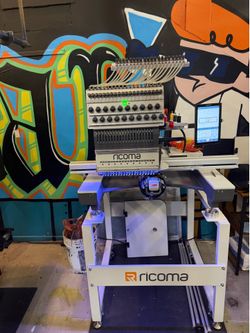 2025 Ricoma 20 Needle Embroidery