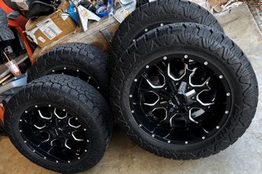 20 inch 6 lug Mayhem rims for sale