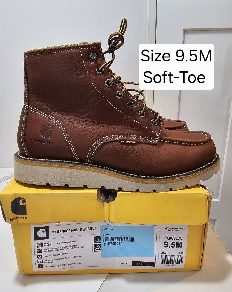 Carhartt Soft Toe Work Boots Size 9.5