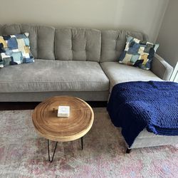 Gray sectional 