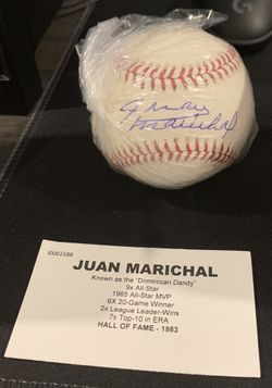 Juan Marichal Signed Baseball