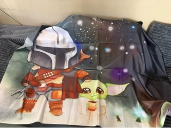 Baby Yoda Backdrop