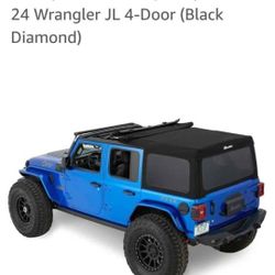 New in box...Bestop (contact info removed) Supertop - '18-24 Wrangler JL 4-Door (Black Diamond) retail $2230