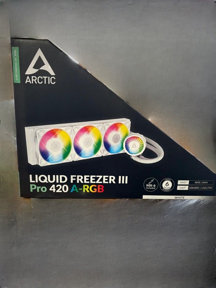 Artic liquid freezer III Pro 420 a-rgb AIO WATER COOLER