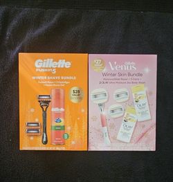 Gillette Fusion 5 Or Gillette Venus Gift Sets