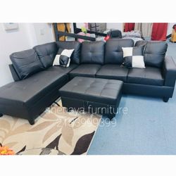 Sectional Sofa With Ottoman Storage 