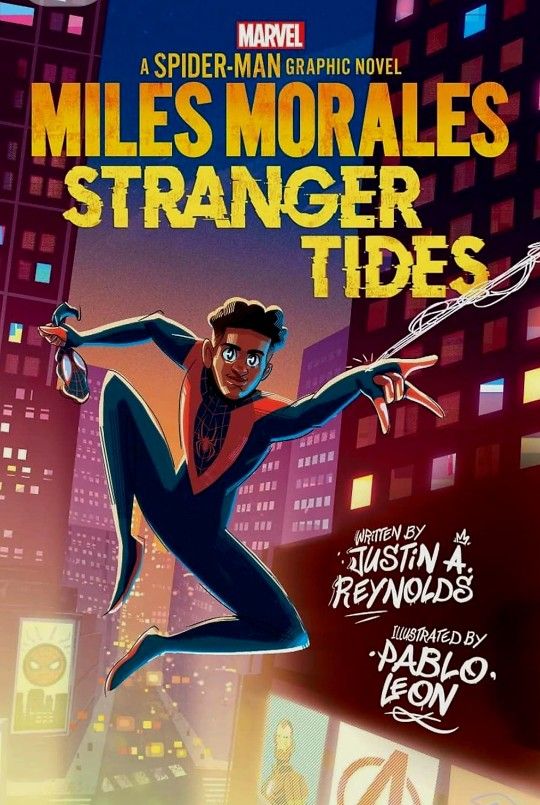 Miles Morales Stranger Tides Novel
