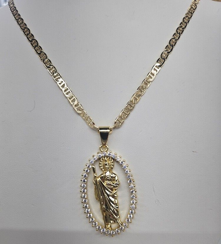 24" Necklace Goldfield/ Oro Laminado