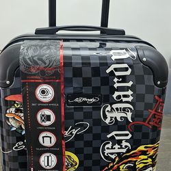 Ed Hardy Hardside Spinner Carry On 20". New
