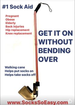 Sock Aid cane