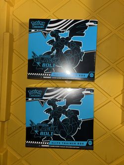 Pokemon Black Bolt Elite Trainer Box (ETB) (Read Description)