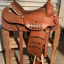 Leather Horse Saddle 