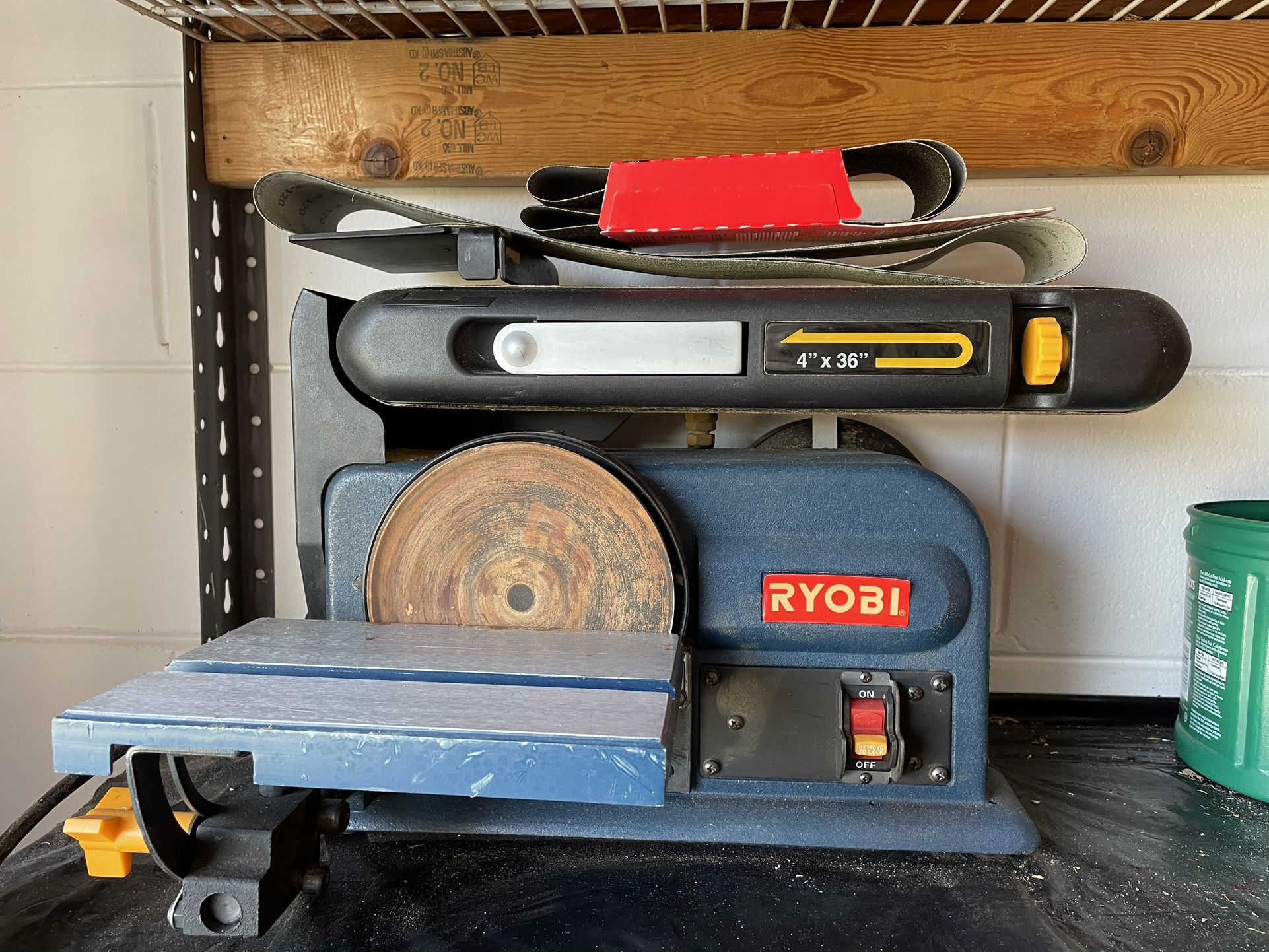 Ryobi Belt/Disc Sander Model BD4600
