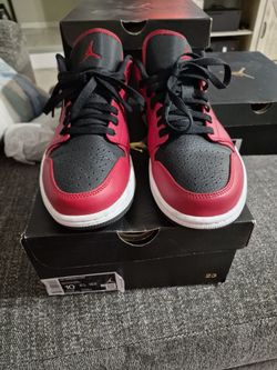 Air Jordan 1 Low Gym Red Size 10 LIGHTLY USED