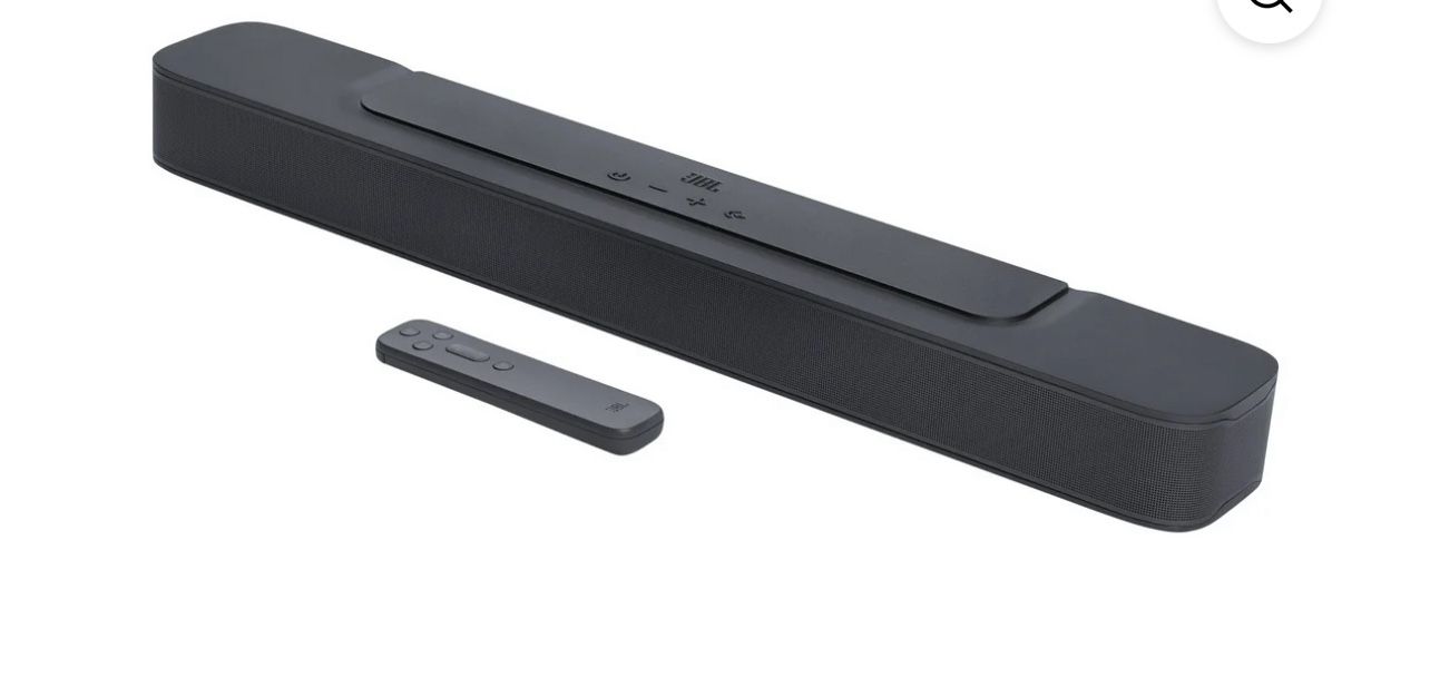 JBL Bar 2.0 Todo en uno (MK2) - Barra de Sonido Compacta de 2.0 Canales