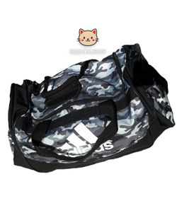 Adidas Snow Camo Duffle Bag Gym Travel Tote Carry On Streetwear Unisex Athletic Sports Bag Skating Skater Gear Luggage