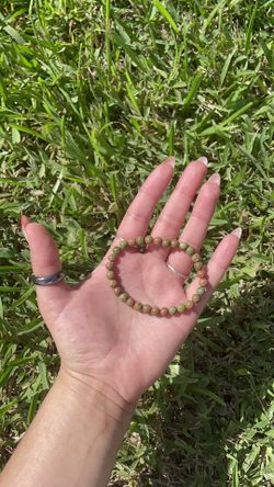Green UNAKITE Bracelet