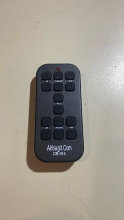 7-switch wireless remote controller for air suspension