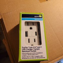 Usb charger receptacle
