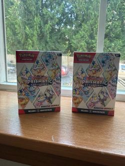 Pokemon Prismatic Evolutions Booster Bundles