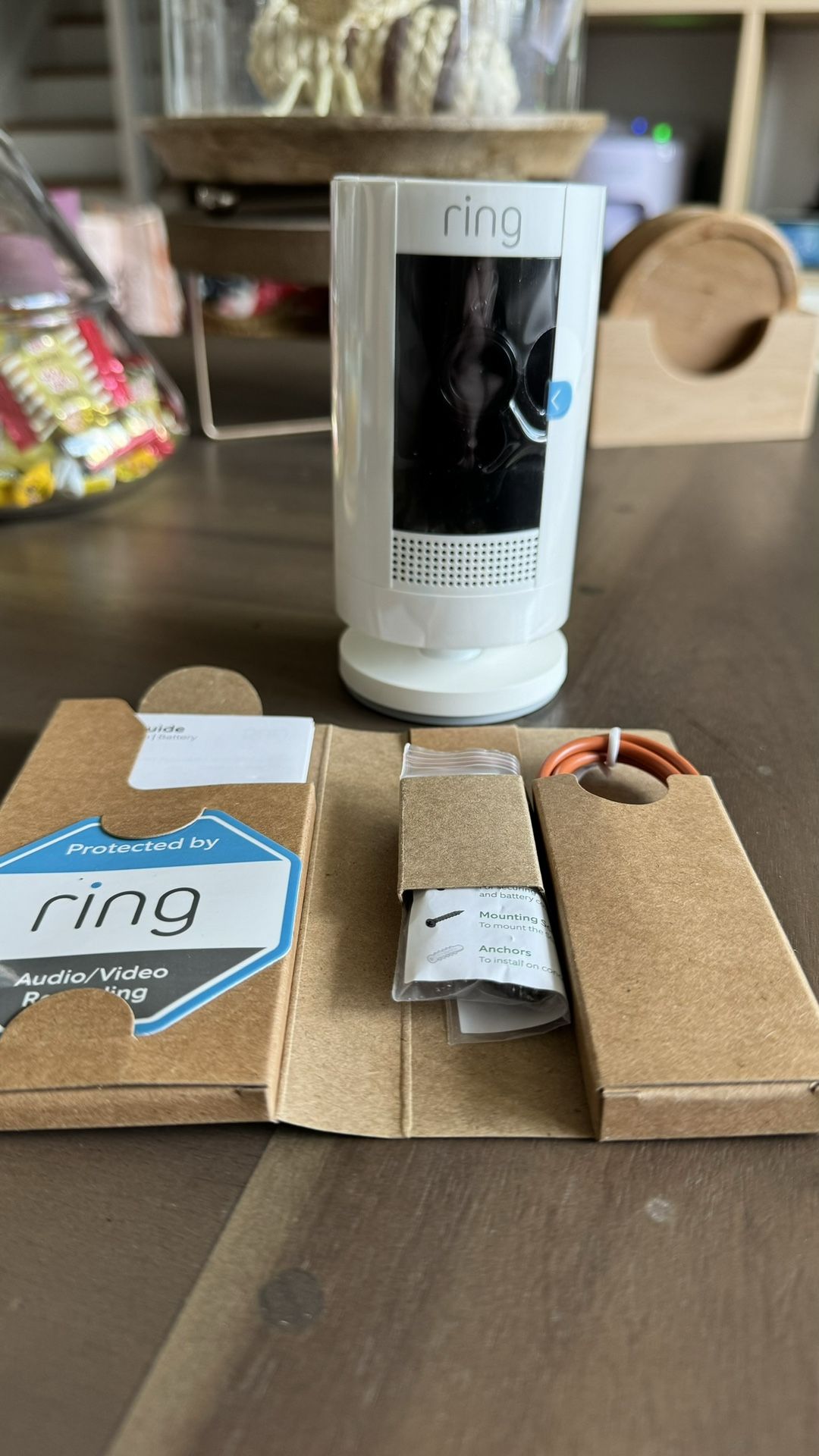 Brand New Ring Stick Up Cam Battery Camera