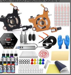 Tattoo Kit With 2 Guns $75