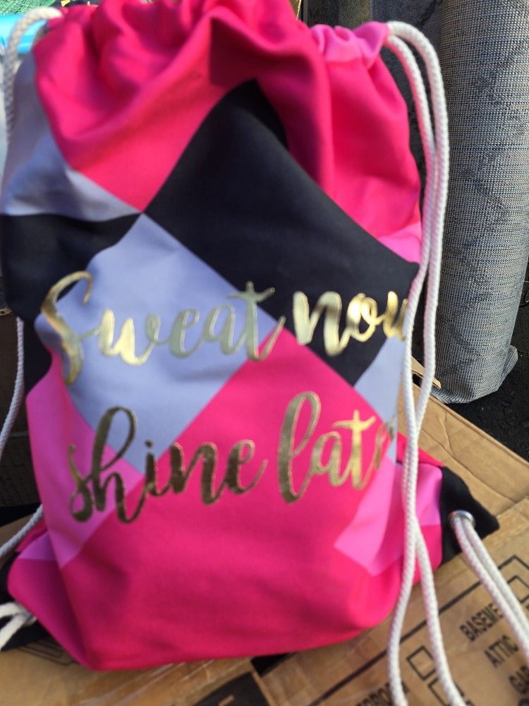 Exercise Bag With Water Bottle