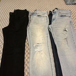 6 Pantalones Size 29 Por 32